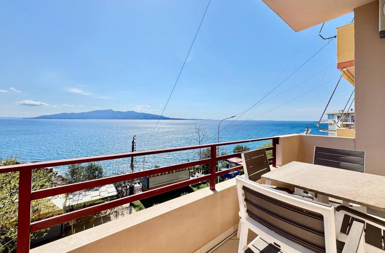 Del Mar Sea View Apartment Саранде Екстериор снимка